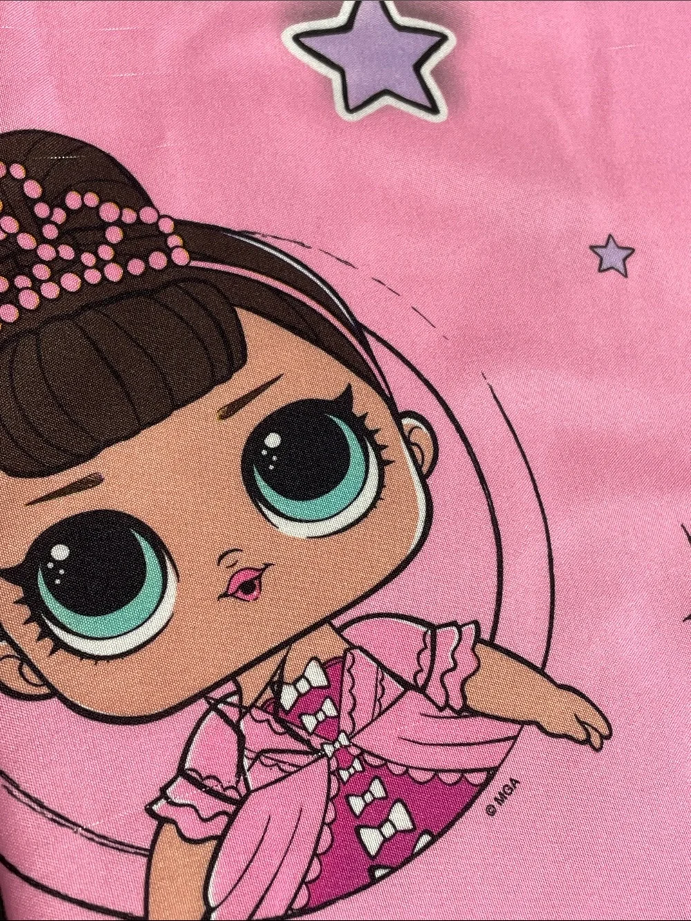 LOL SURPRISE Kids Microfiber Flat & Fitted Sheets Twin Size. Gently used.